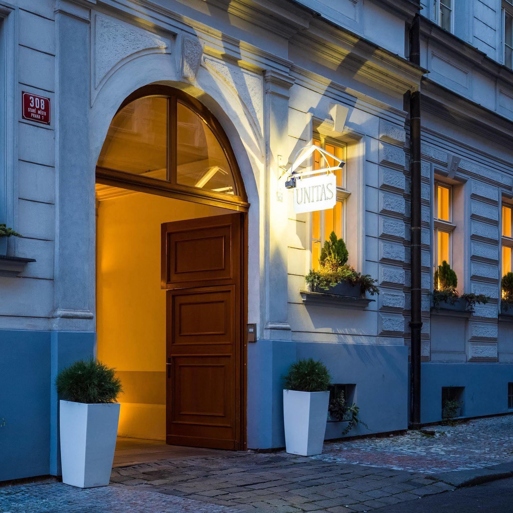 Unitas Hotel Praga Exterior foto